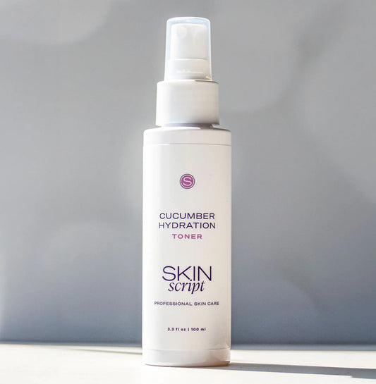 Skin Script™ Cucumber Hydration Toner NEW SEALED 3.3 oz