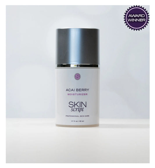 Skin Script™ Acai Berry Moisturizer NEW & SEALED 1.7 oz