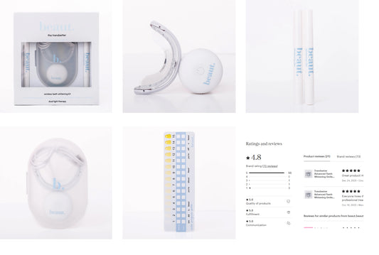 beaut. Trendsetter Advanced Teeth Whitening Smile Kit - NEW!